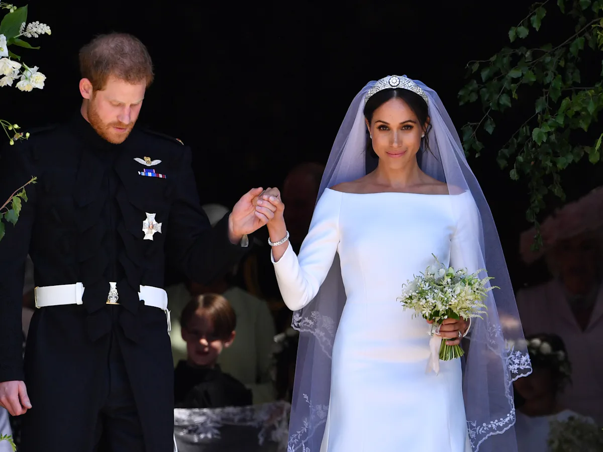 how much was meghan markle's engagement dress Meghan Markle Wore a $75,000 Dress in Official Engagement Photos