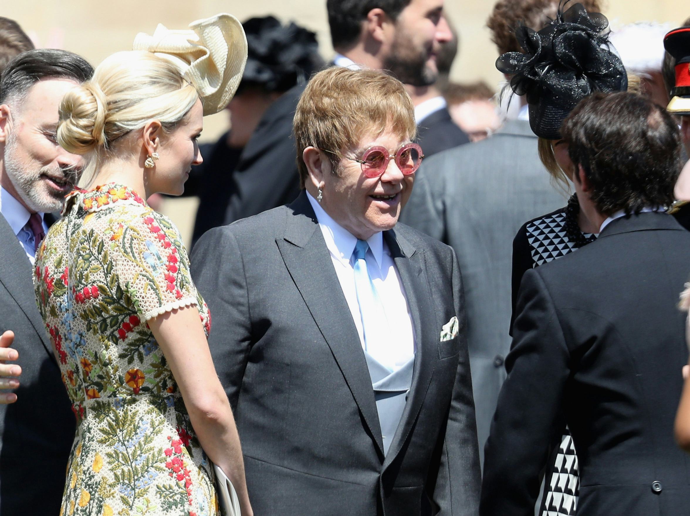 Elton John's Performance At The Royal Wedding Reception Reportedly Had