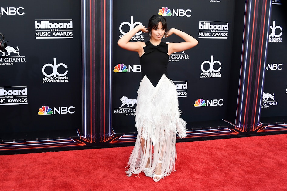 Camila Cabello's 2018 Billboard Music Awards Dress Featured A Lot Of Fringe