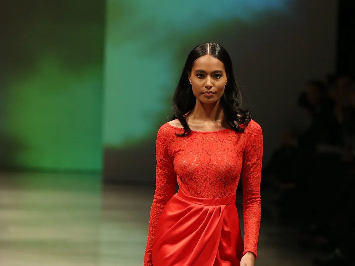 red dress effect Stunning People in Red Dress Filter Videos