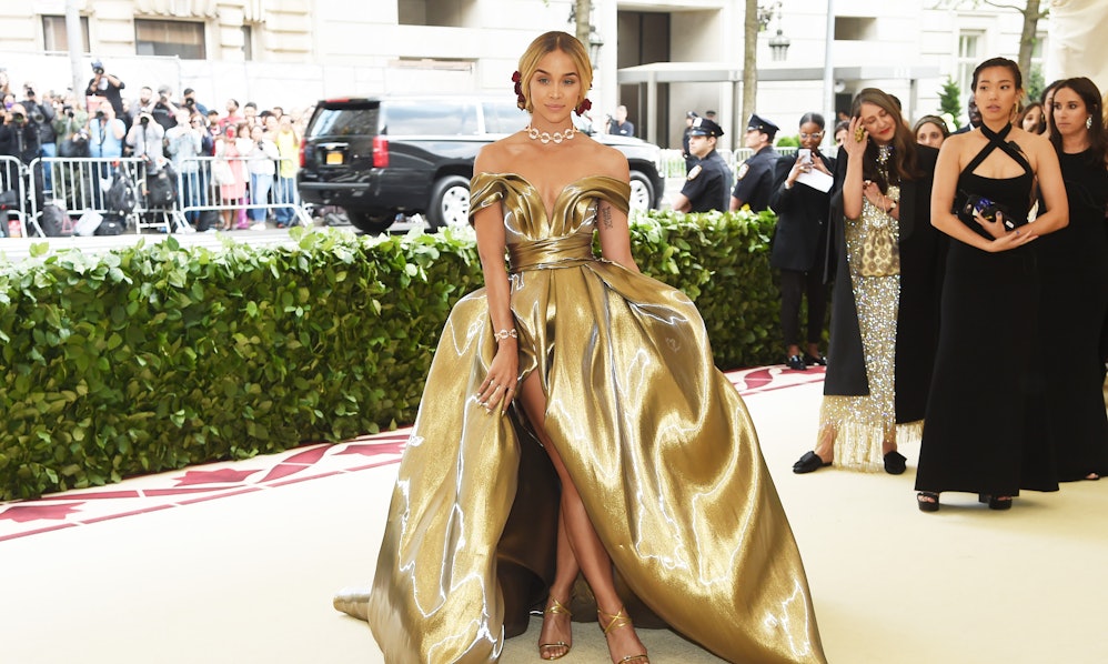 Image result for Jasmine Sanders met gala 2018
