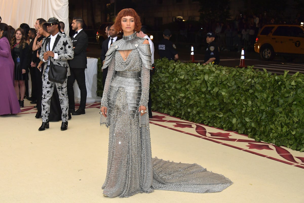 Zendaya S 2018 Met Gala Look Is So Joan Of Arc I D Go To Battle With Her Any Day