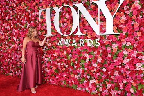  Melody Herzfeld, a drama teacher in the Marjory Stoneman Douglas at the Tony Awards red carpet