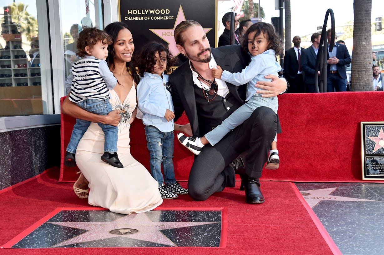 Zoe Saldana Said She Is Raising Her Sons In A Gender Neutral Household For This Awesome Reason