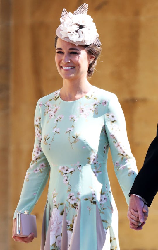 Pippa Middleton Blue Dress at Christening Prince Louis 2018