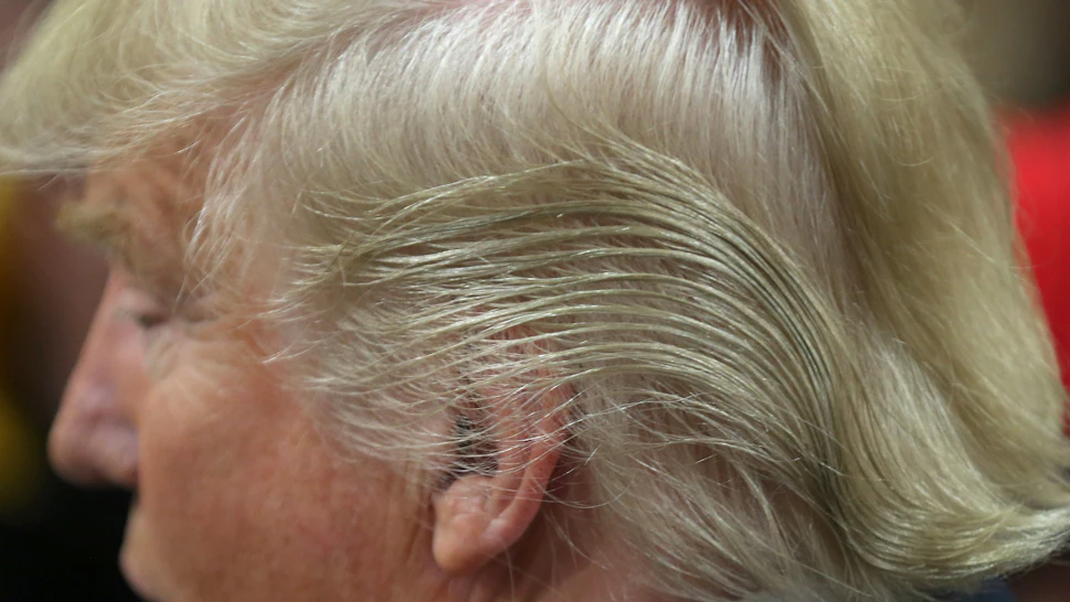 13 Photos Of Donald Trump S Hair Through Thick Thin