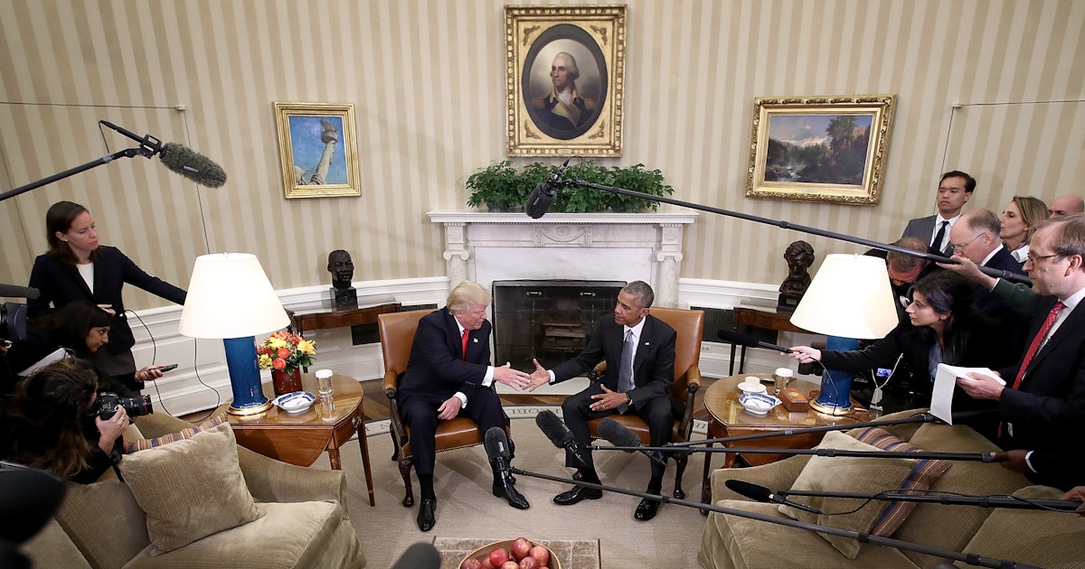 Photos Of Trump S Vs Obama S Oval Office Show Some Majorly