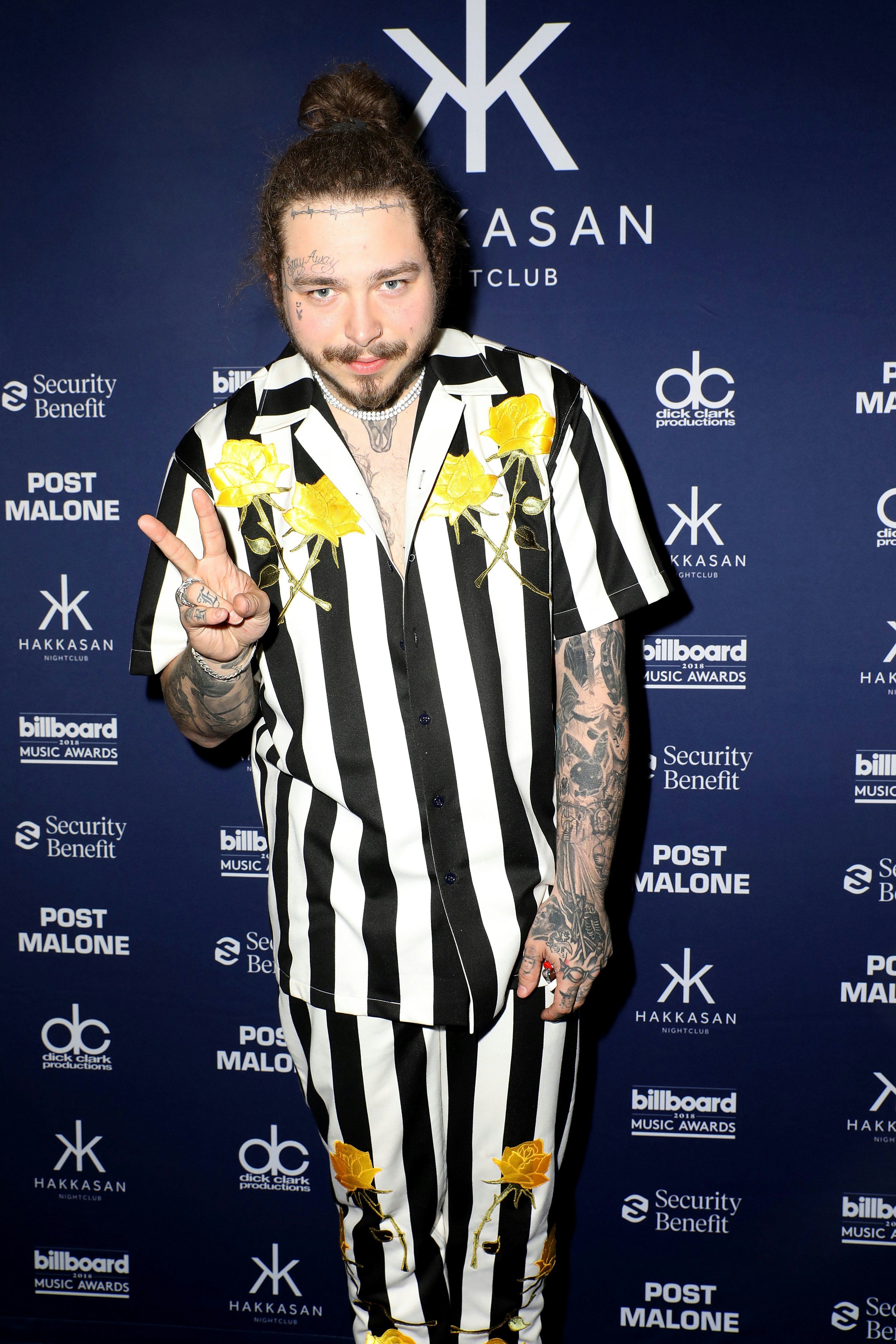 Post Malone's Always Tired Face Tattoo Is So Relatable, It Hurts