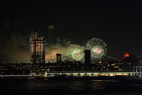 Fourth of July fireworks in New York City