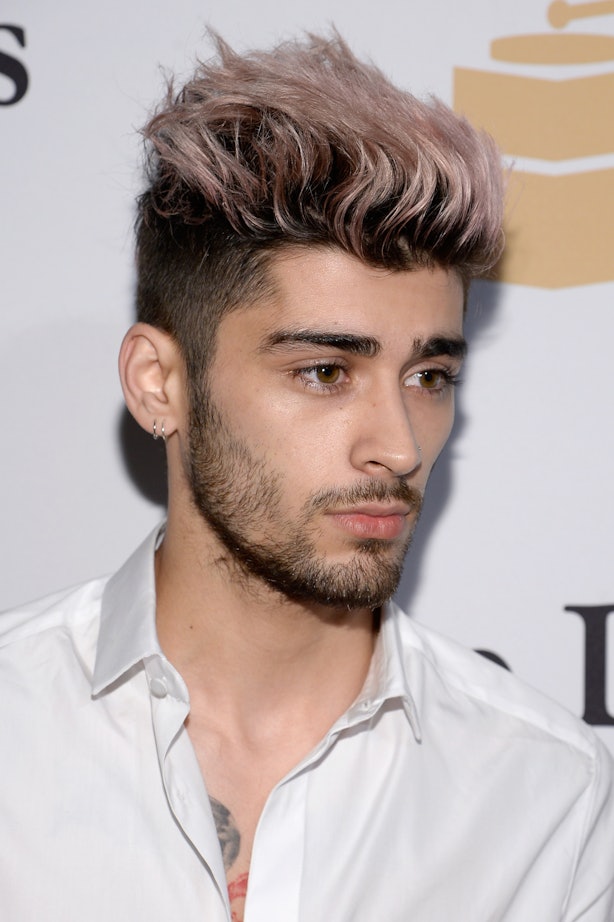 Zayn Malik Dyed His Hair Fluorescent Pink Its So Bright Big