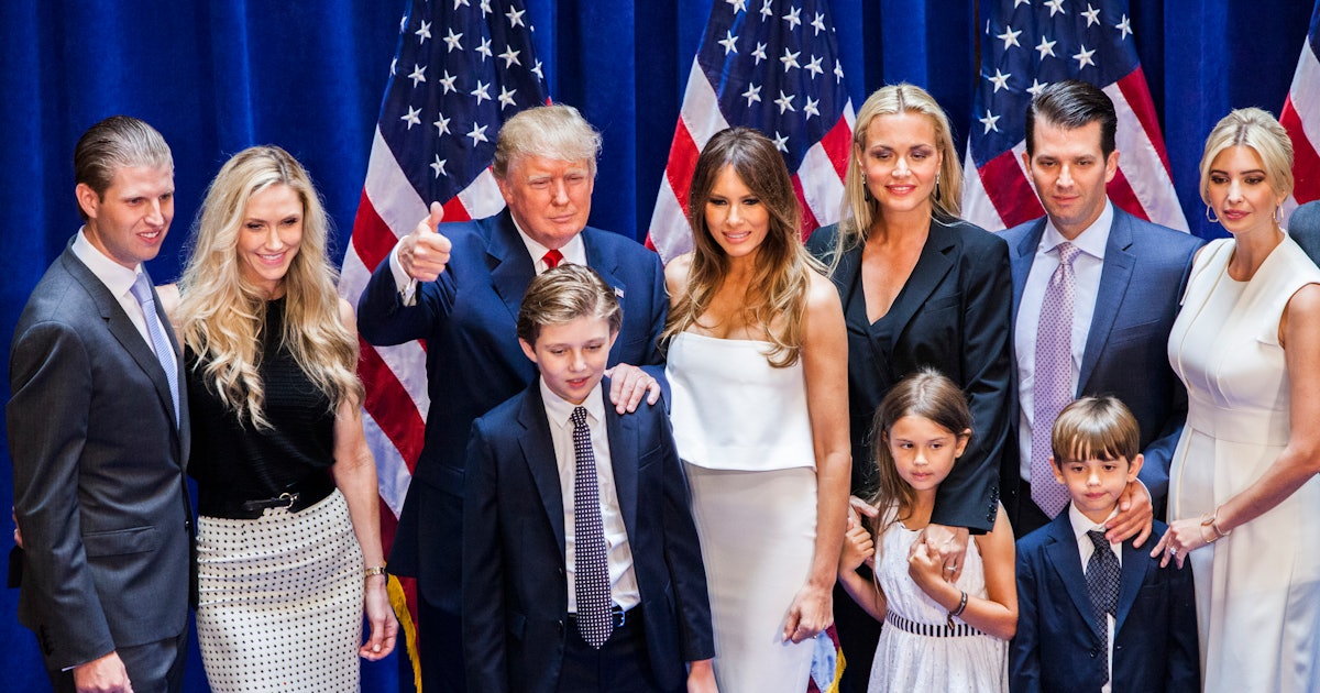 21 Trump Family Photos That Show How Much They Ve Changed Over The Years