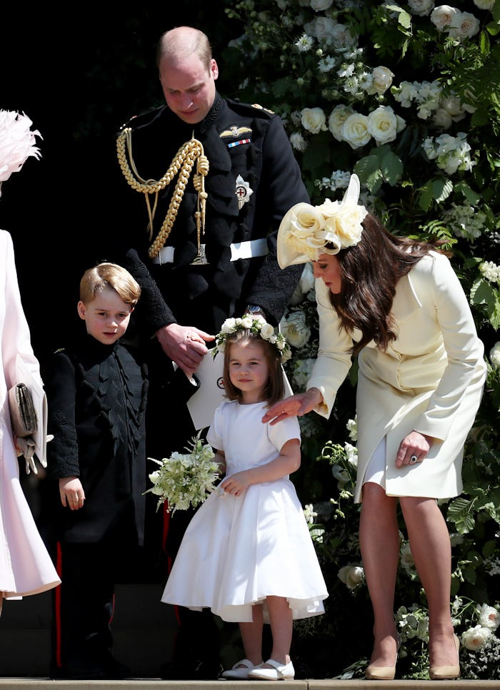 Prince William and Kate Middleton with Prince George & Princess Charlotte