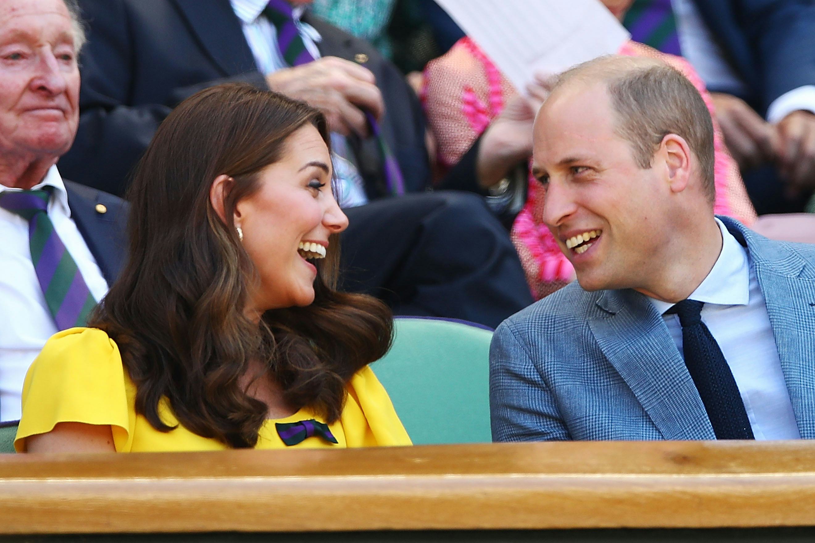 What Does Kate Middleton's Green & Purple Bow At Wimbledon Mean? The