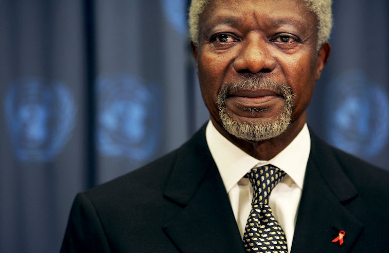 Former UN Leader Kofi Annan Who Championed Women s Rights For Decades 