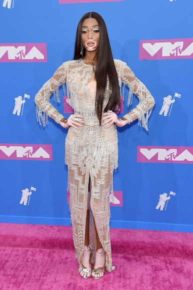 All The See-Through Outfits At The 2018 VMAs, Because The Trend Took ...