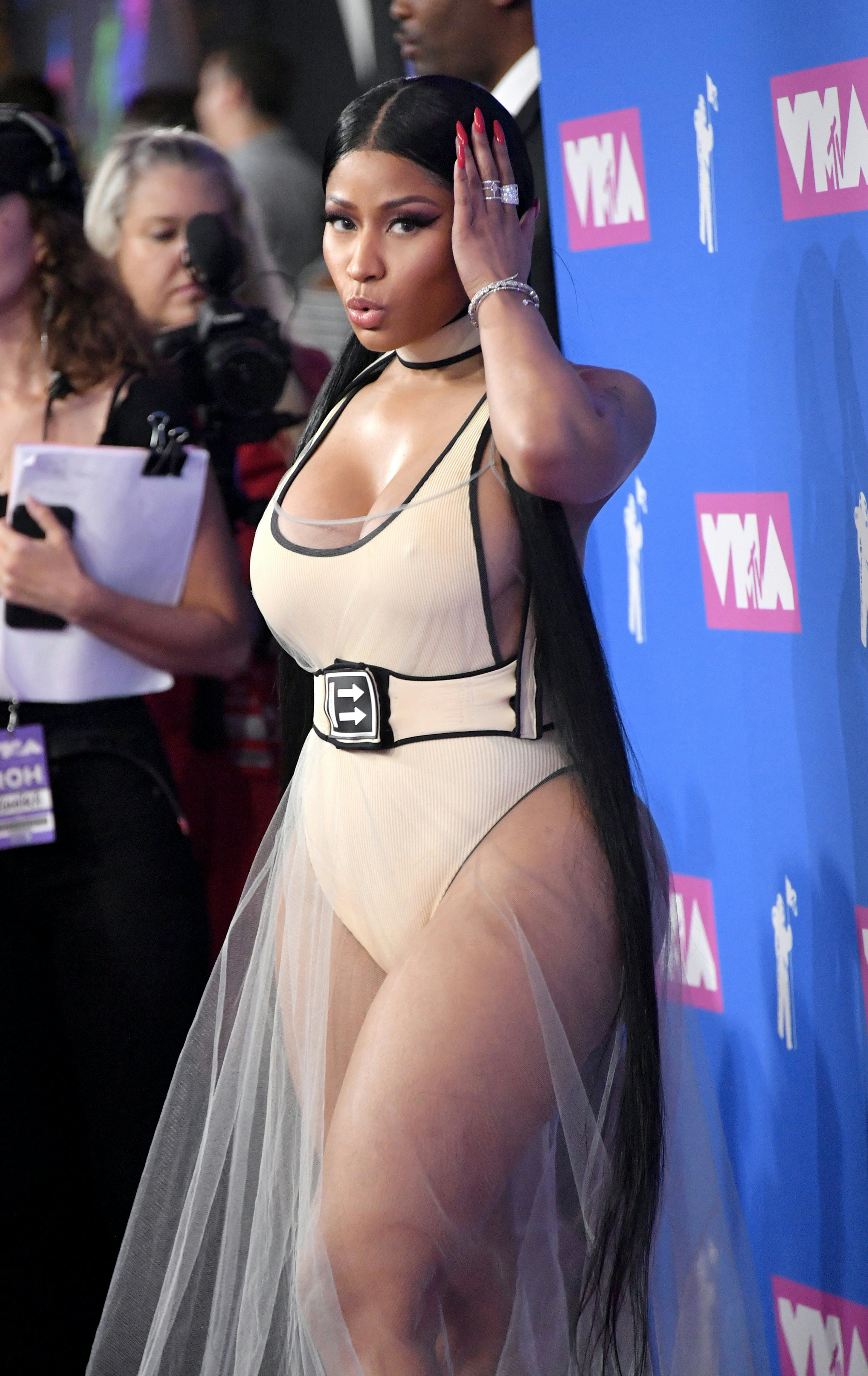 nicki minaj dress at the vmas 2018