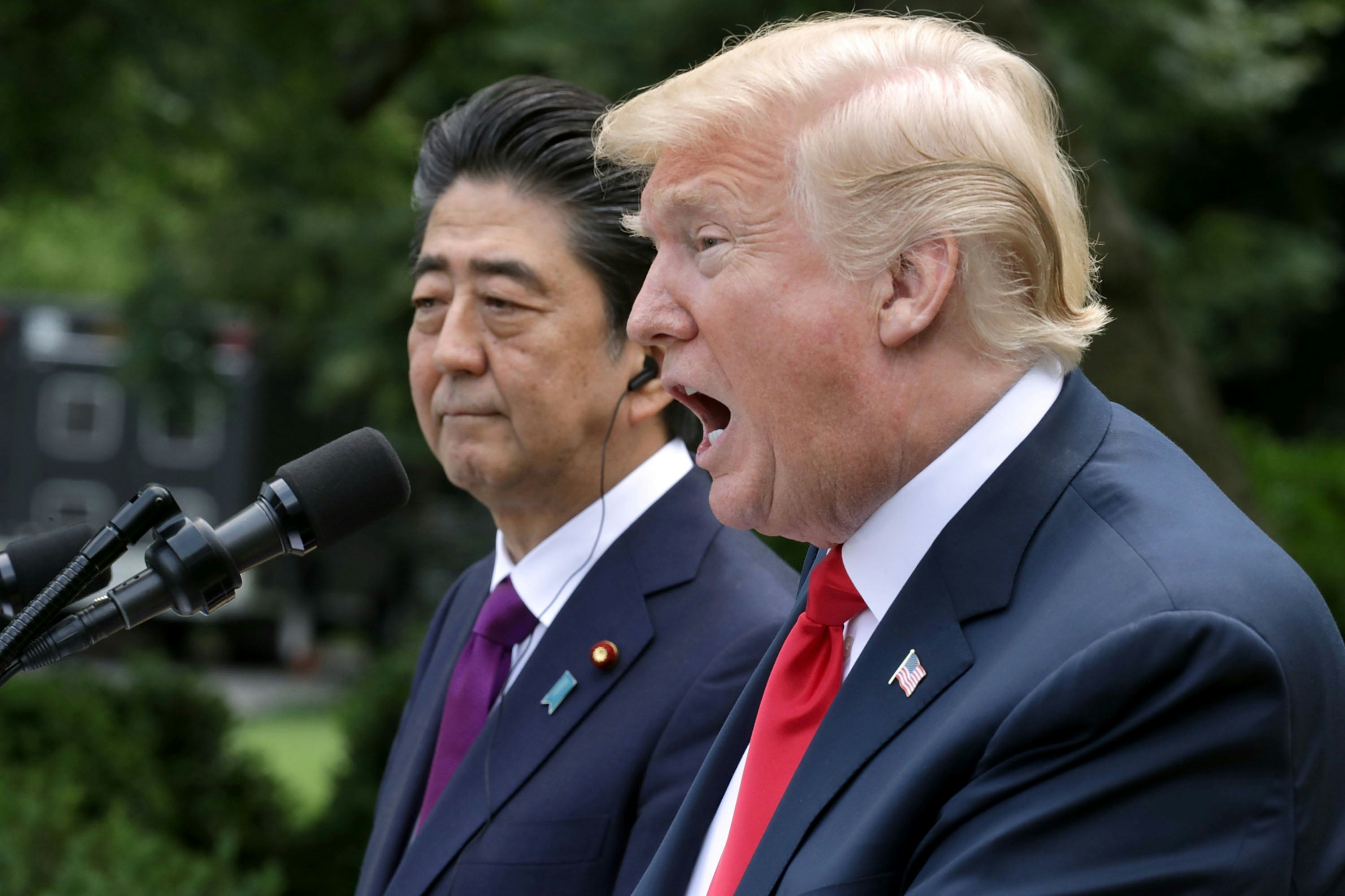 Trump Brought Pearl Harbor Up In A Meeting With Japanese Prime Minister ...