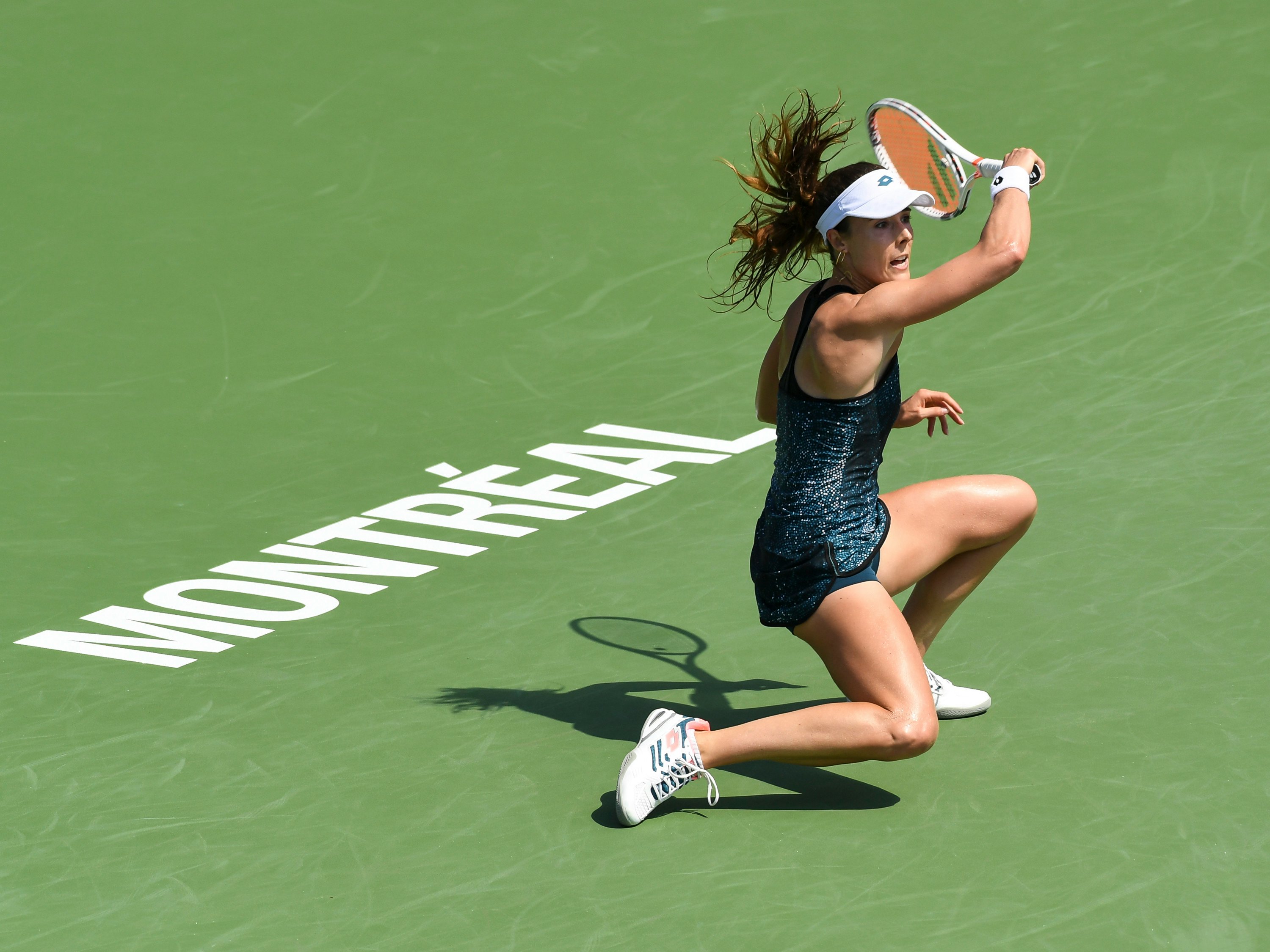 Tennis Player Alizé Cornet Was Penalized During The U.S. Open