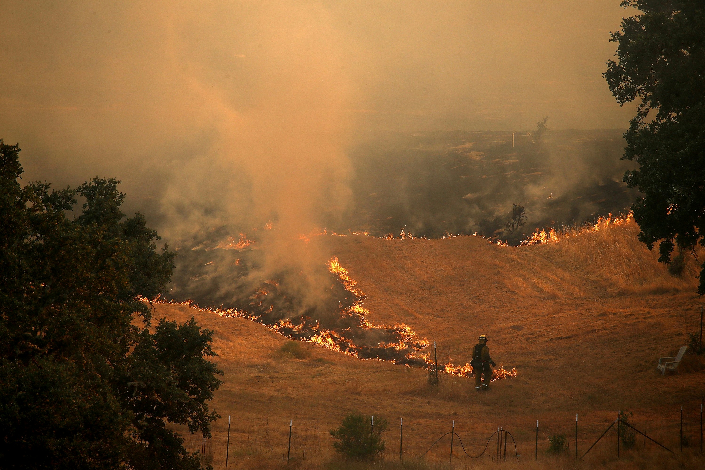 biggest california fire