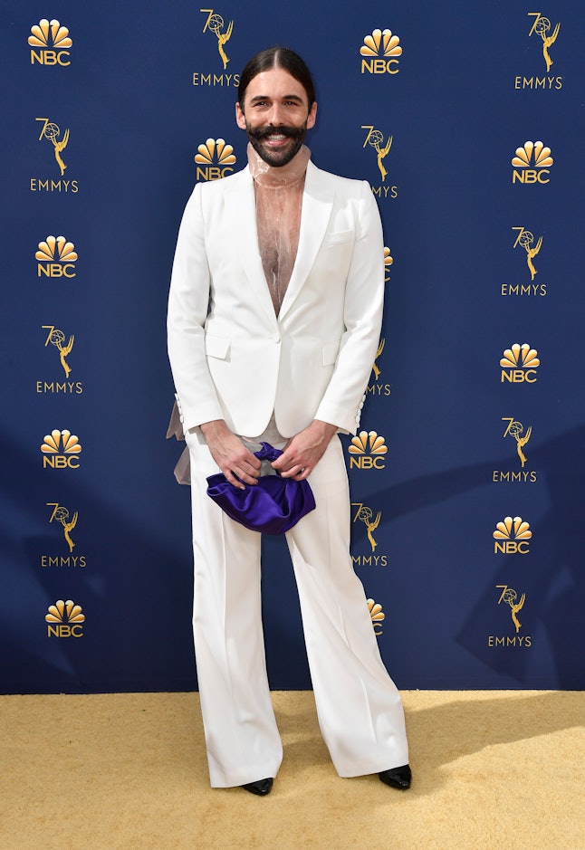 Jonathan Van Ness Wore A Mesh Top At The 2018 Emmys And ...