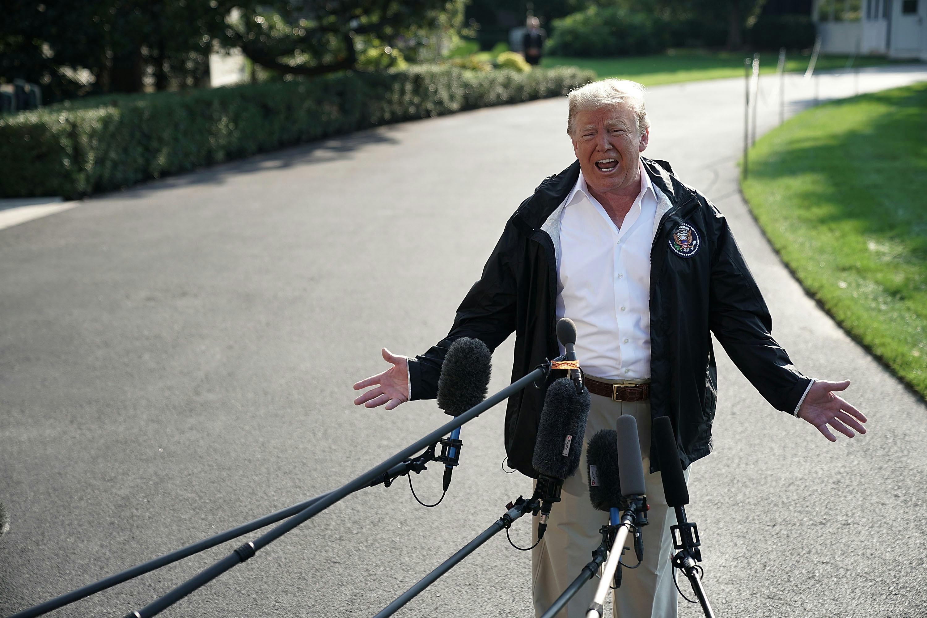 Donald Trump's Comment About Hurricane Florence Is His Most ...