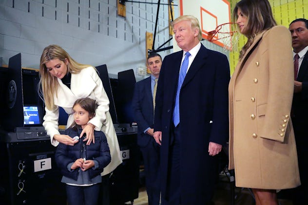 Trump donald trumps facts mounce future lock past him know need advertisement lifedaily cyber breeze Photos Of Trump & His Grandchildren Show Them Tagging Along At Presidential Events