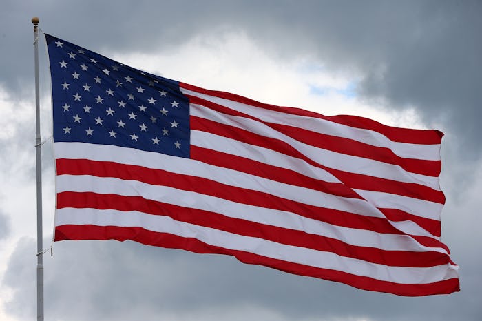 the American flag