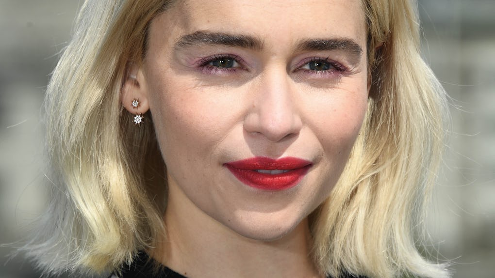 emilia clarke's new pixie cut is a far far cry from her