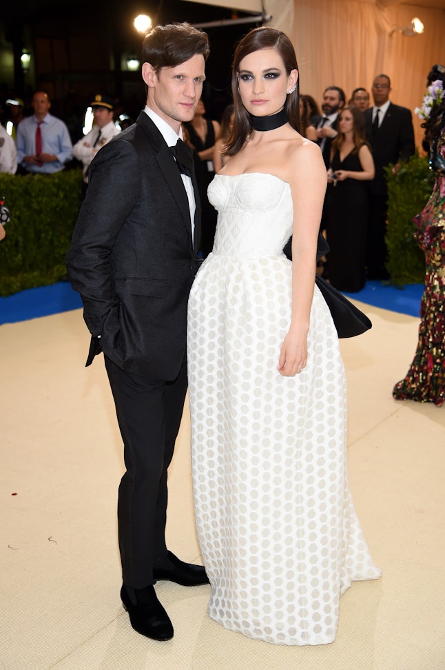 Lily james and matt smith wedding information