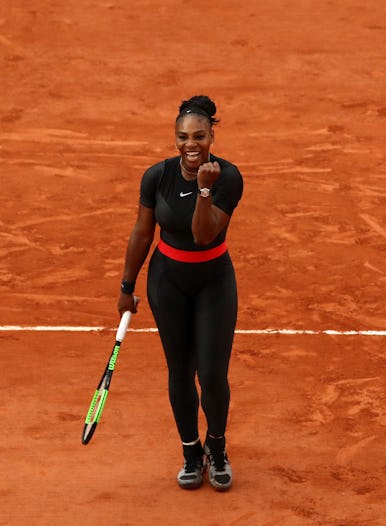 Serena Williams Wore Fishnets On The Tennis Court Because The G.O.A.T ...