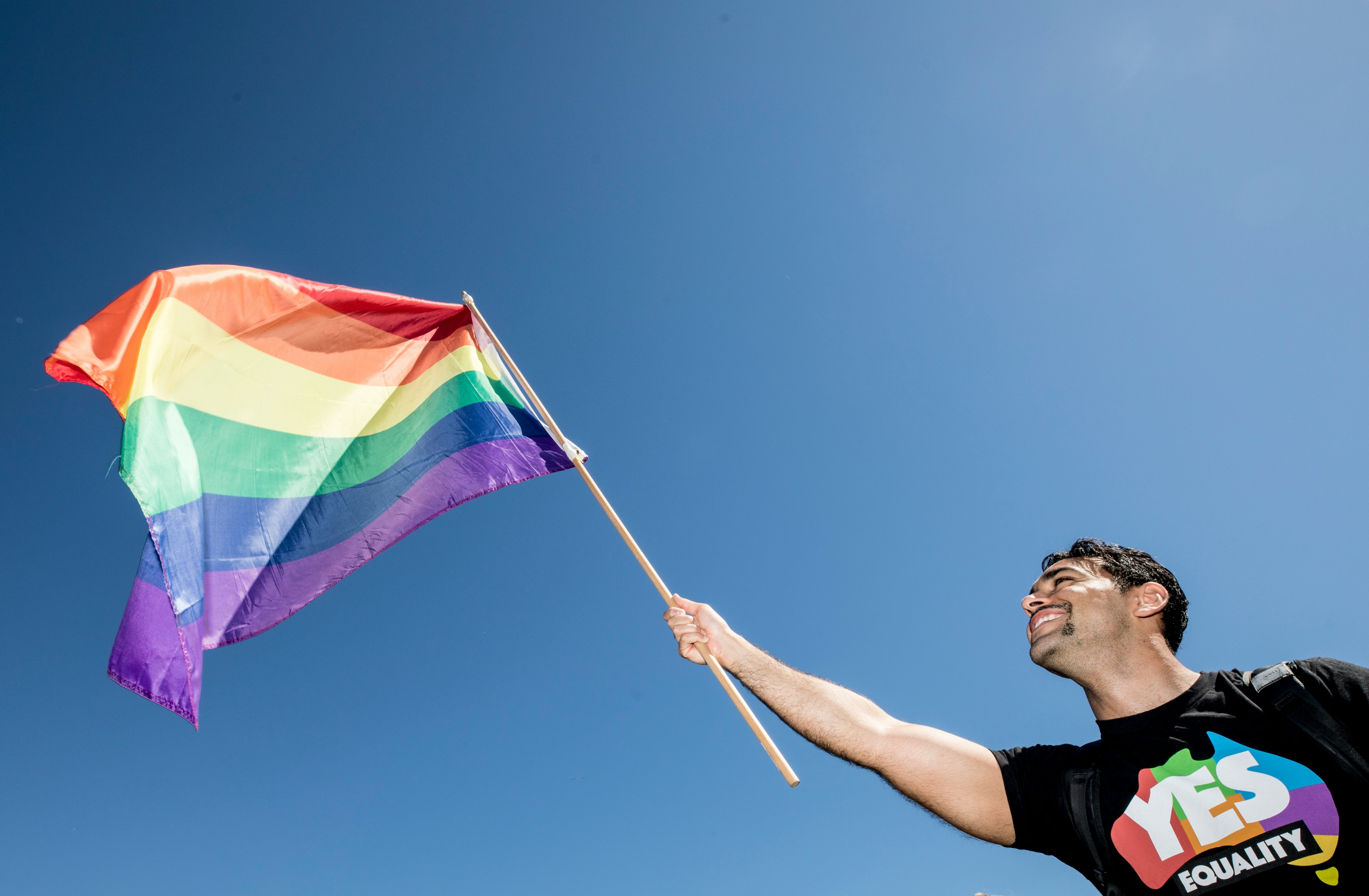 android gay pride flag emoji