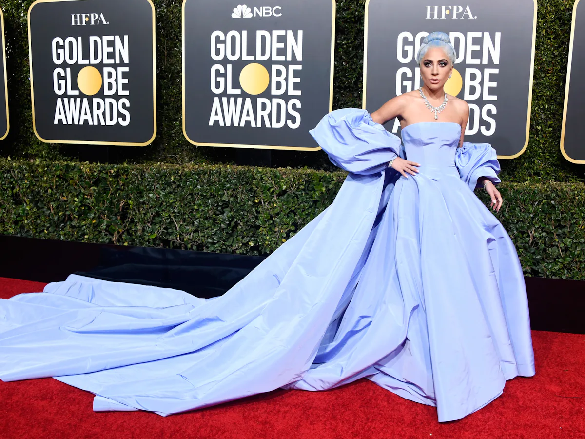 Lady Gaga's 2019 Golden Globes Dress Looks EXACTLY Like Judy Garland's From The 1954 Version Of 'A Star Is Born' Lady Gaga's 2019 Golden Globes Dress Looks EXACTLY Like Judy Garland's From The 1954 Version Of 'A Star Is Born'