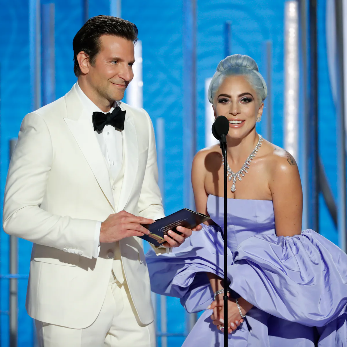 Lady Gaga's 2019 Golden Globes Dress Looked So Different On The Runway Lady Gaga's 2019 Golden Globes Dress Looked So Different On The Runway