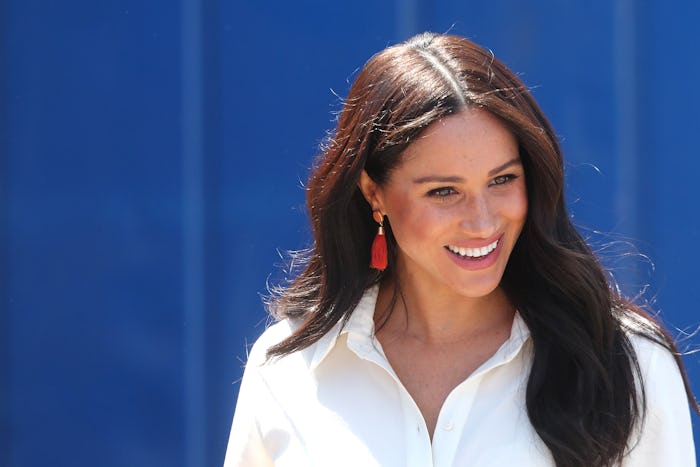 Meghan Markle, photographed on her royal visit in South Africa, has corresponded with a pen pal for ...