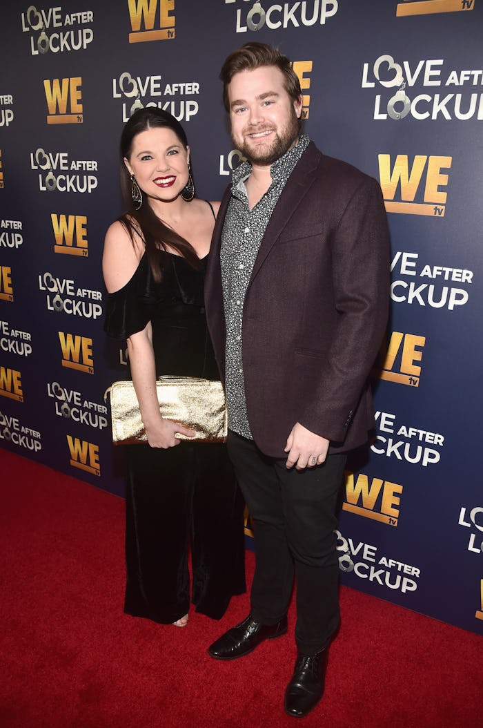 Amy Duggar King on the red carpet with husband Dillon King
