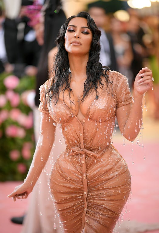 Kim Kardashian West's 2019 Met Gala wet look was inspired by her daughter, North West.