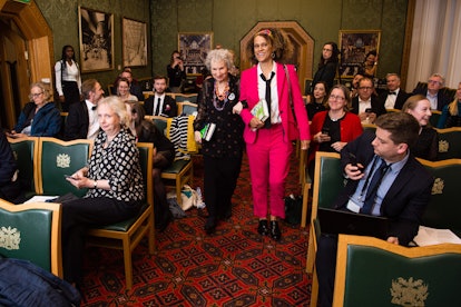 Bernardine Evaristo and Margaret Atwood at the Booker Prize literary awards