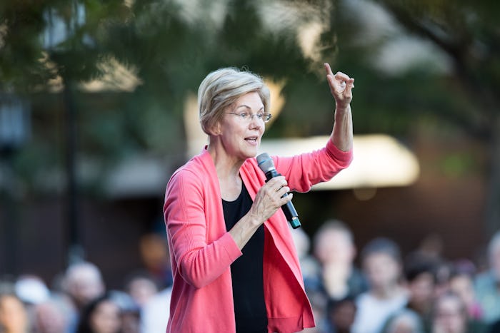 Elizabeth Warren unveiled a plan for public education Monday that would quadruple funding for public...