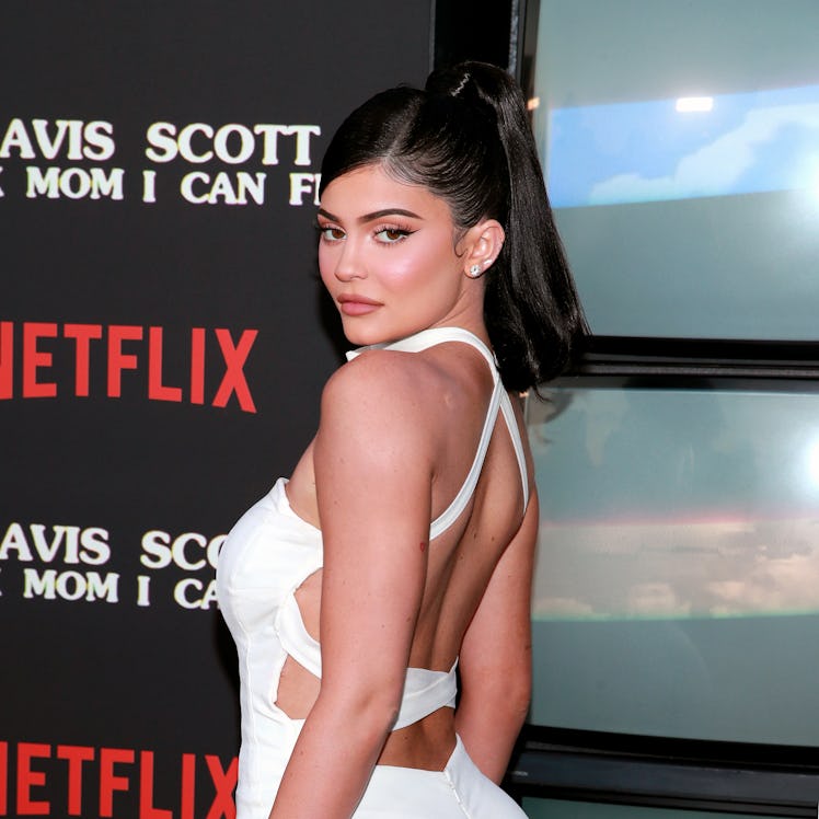 Kylie Jenner stuns on the red carpet premiere of Travis Scott's Netflix documentary.