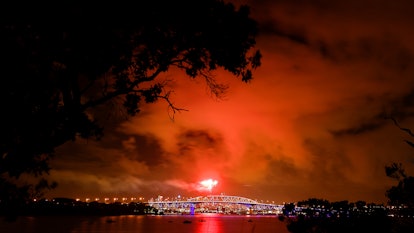 Don't set off fireworks in a wildfire prone area. 