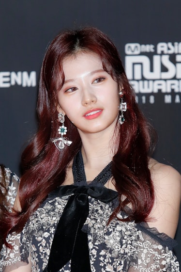 Sana attends the Asian Music Awards.