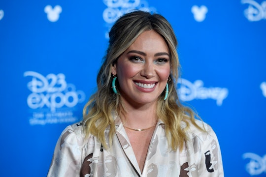 Hilary Duff's advice for giving your baby a bath involves a pool. 