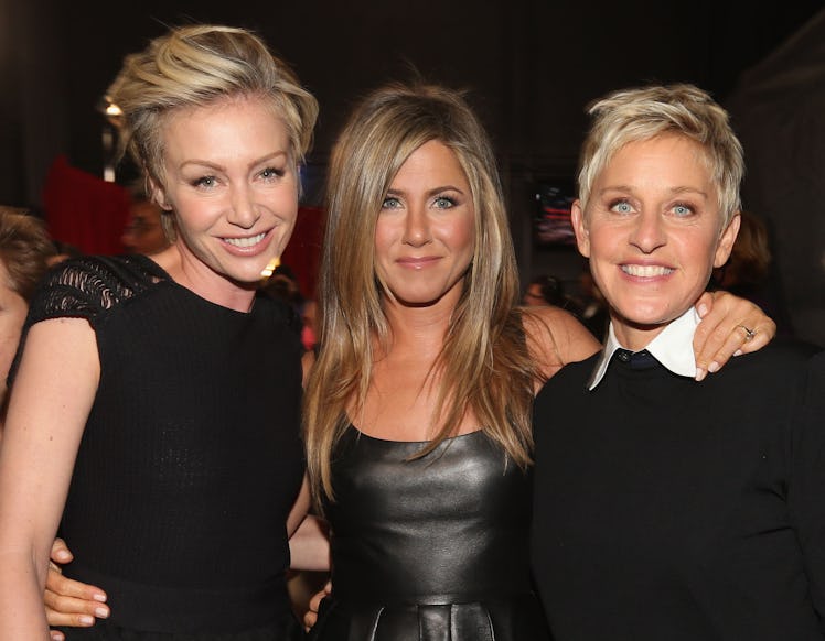 Portia de Rossi, Jennifer Aniston, and Ellen DeGeneres