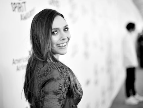 Elizabeth Olsen smiling for a photo