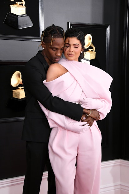 Kylie Jenner supports Travis Scott at 2019 Grammy Awards