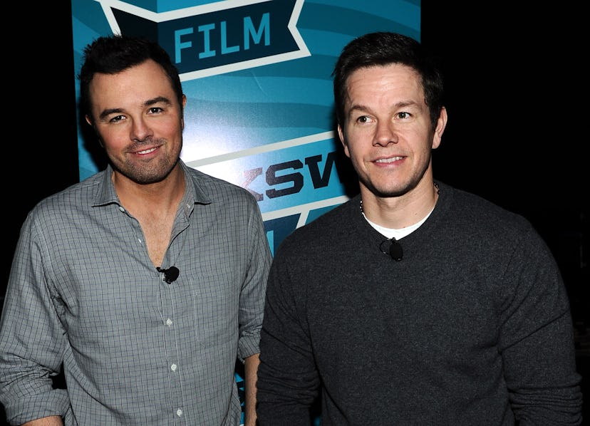 Mark Wahlberg and Seth MacFarlane from Ted 2