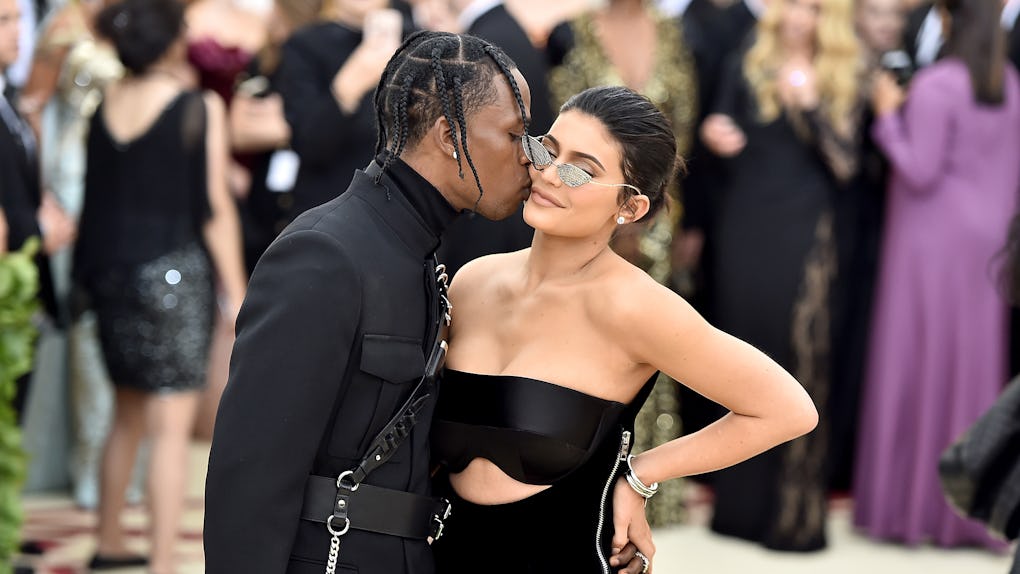 Kylie Jenner and Travis Scott at the 2018 Met Gala