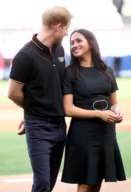 Meghan Markle wore Stella McCartney to the London Series baseball game. 