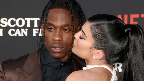 Kylie Jenner and Travis Scott red carpet kiss will put you in your feels.