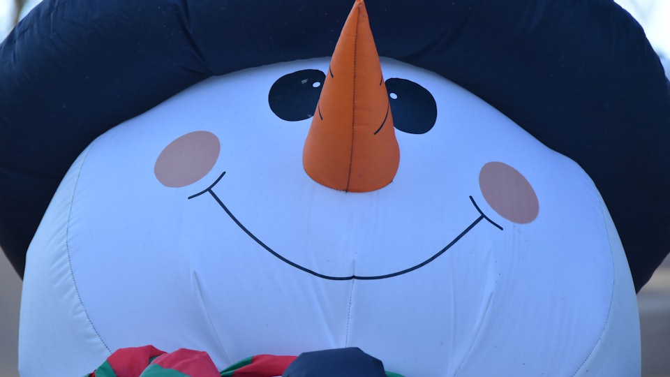 Family Told To Take Down Christmas Decorations After Trying To